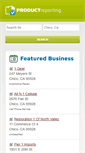 Mobile Screenshot of productreporting.com